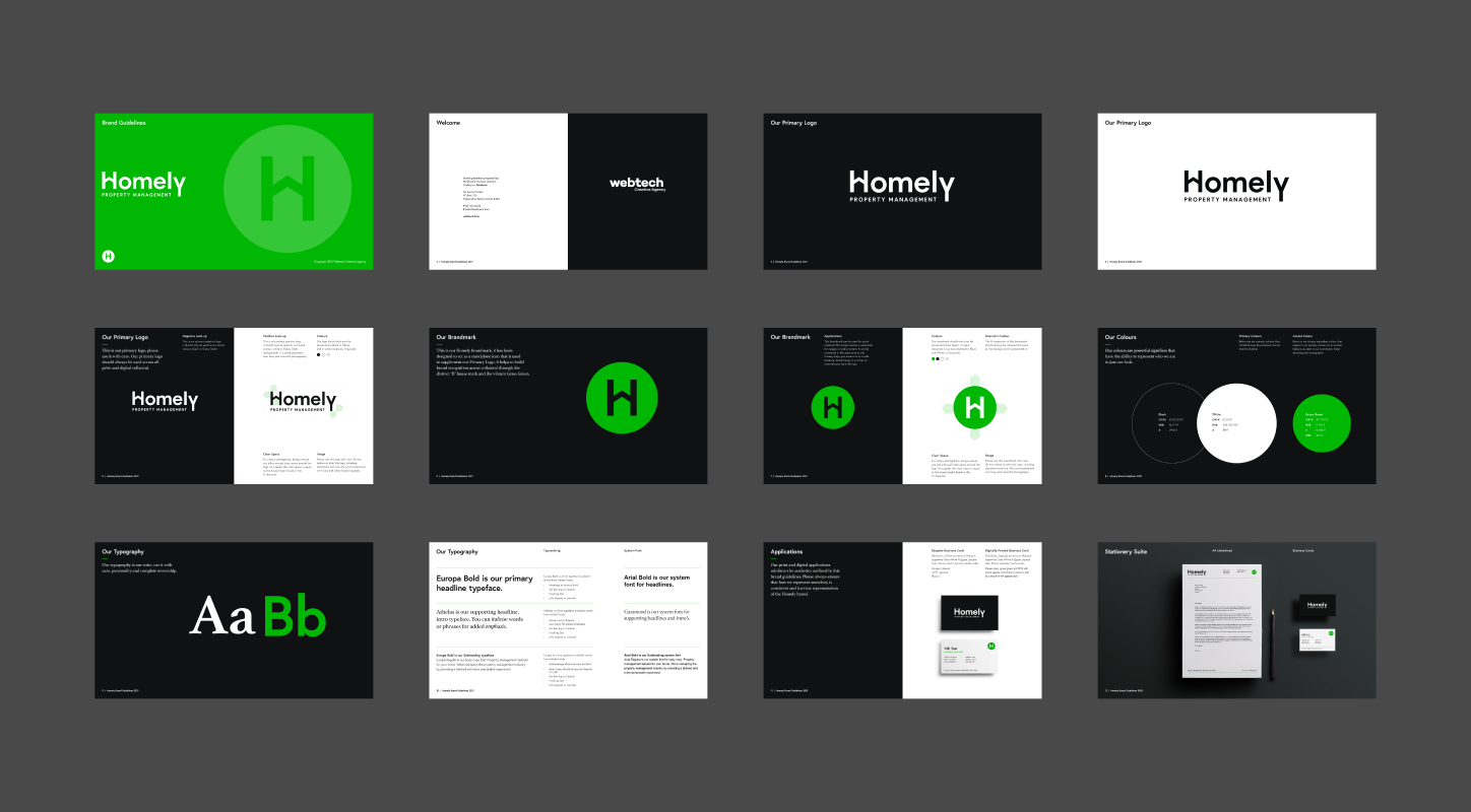 homely brand style guide gallery 1